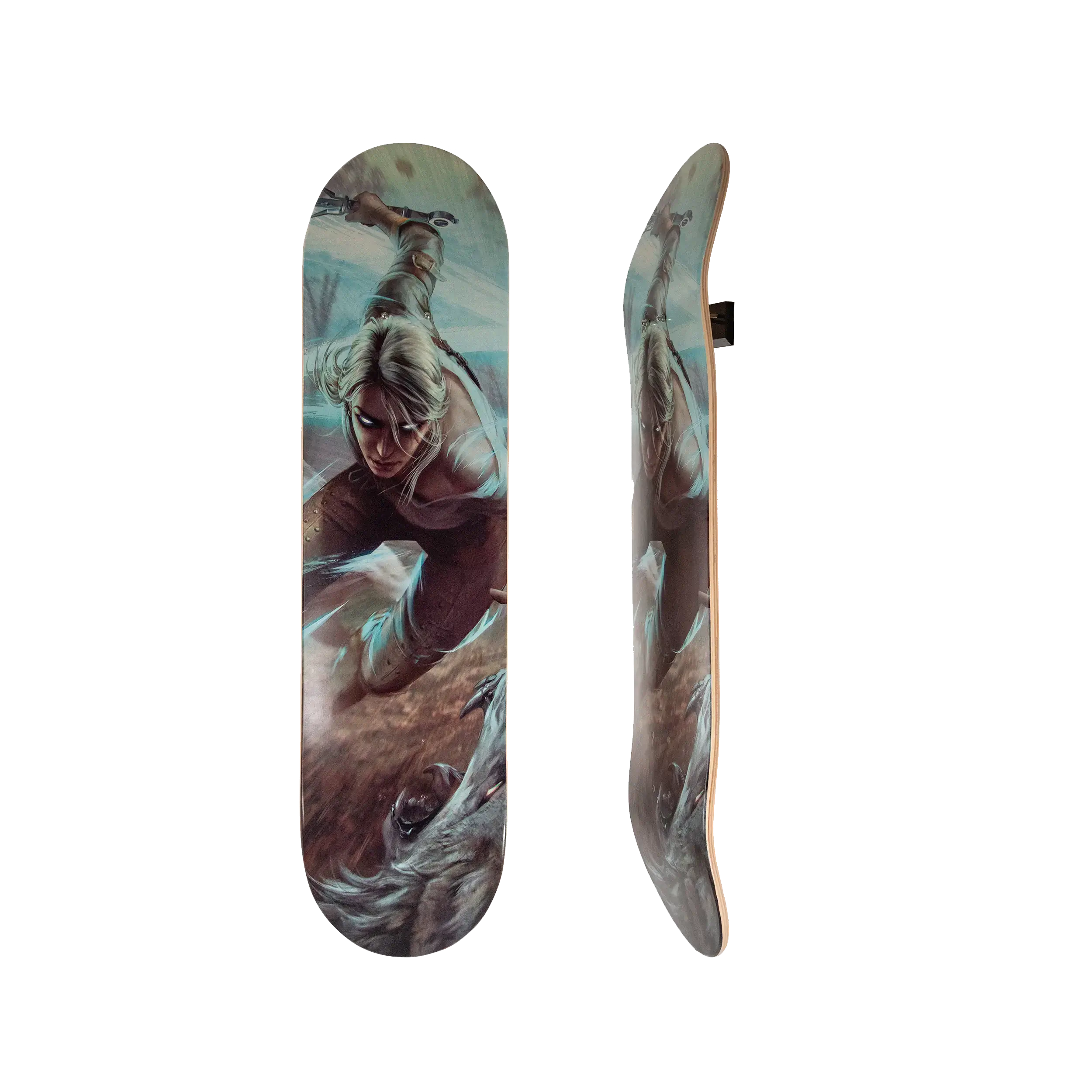 The Witcher Ciri Skateboard Deck