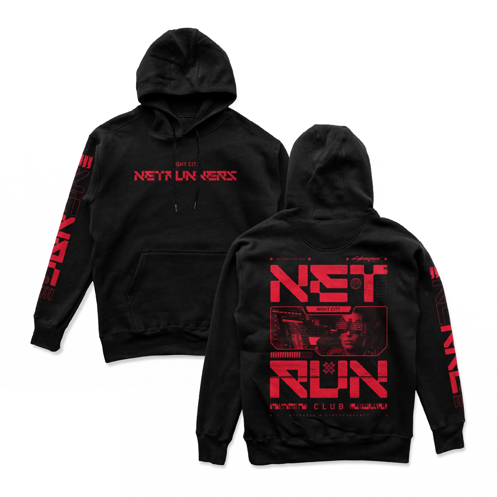 Cyberpunk 2077 - Net Run Club Hoodie