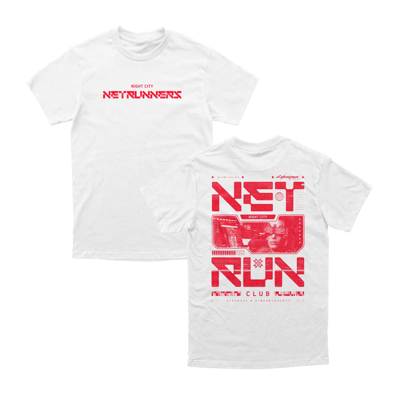 Cyberpunk 2077 - Net Run Club Tee (W)