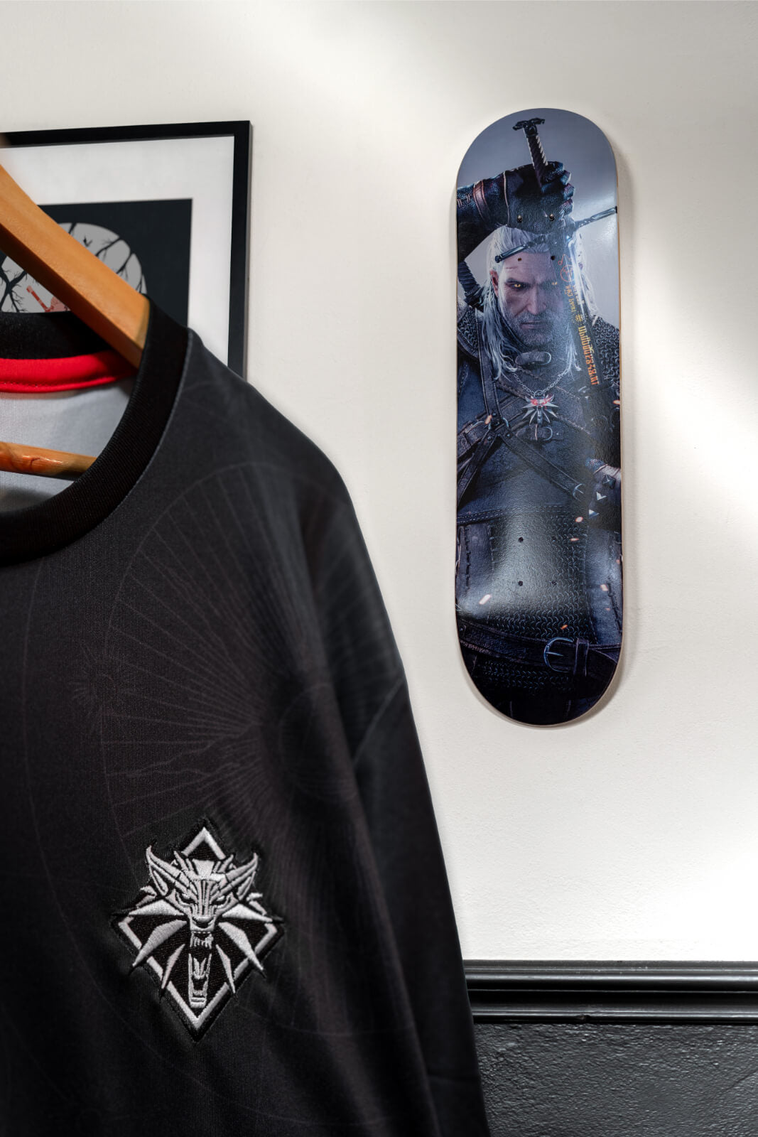 The Witcher Geralt Icon Skateboard Deck