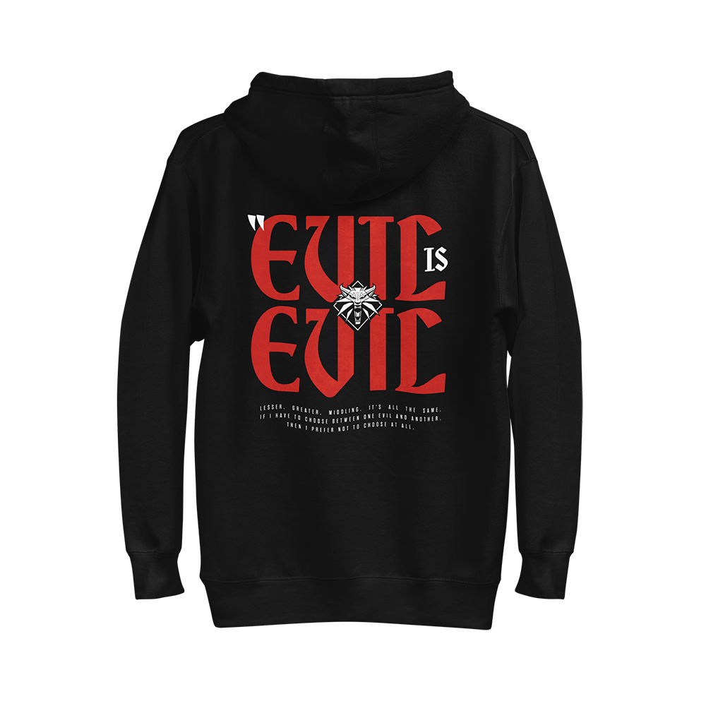 The Witcher: Evil is Evil Hoodie