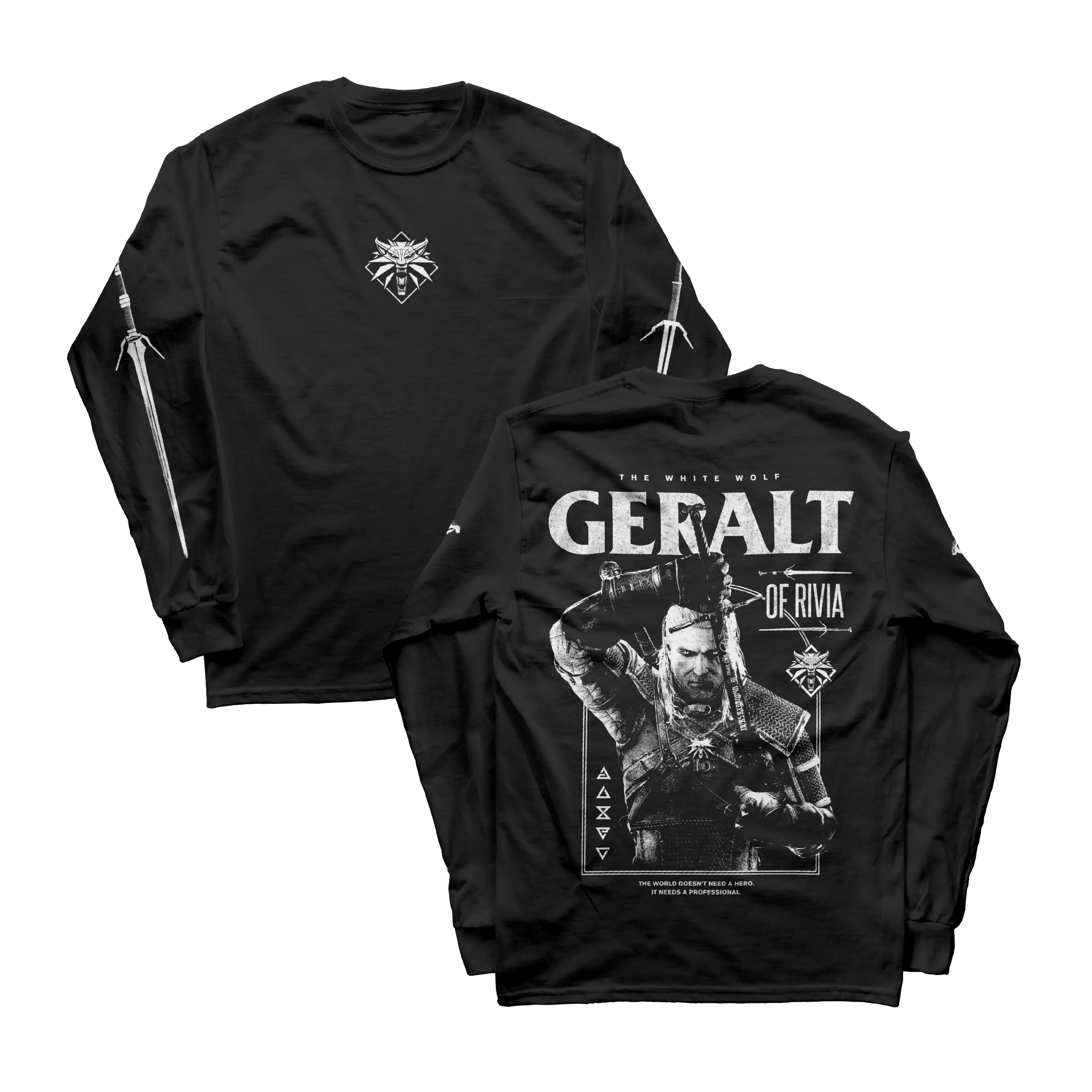 The Witcher Anniversary - Geralt LS Tee